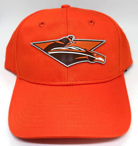 Orange Cotton Raider Caps