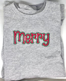 Merry 3D Puff Crewneck Sweatshirt