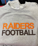 3D Puff Embroidered Raiders  Football