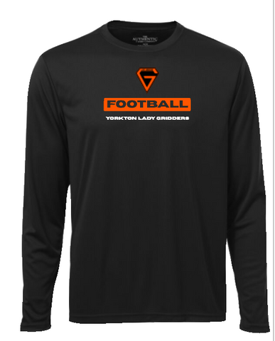 Lady Gridders Performance Long Sleeve Tshirt