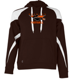 Brown Raglan Raiders Hoodie