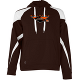 Brown Raglan Raiders Hoodie