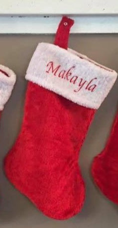 Red/White Christmas Stocking
