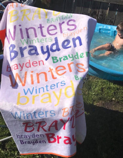 Custom Beach Towel