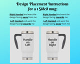 Travel Tumbler with Handle Bulk