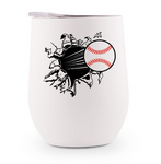 Stainless Steel Wine Tumbler -Baseball Breakthrough