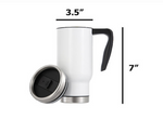 Travel Mug With Handle - Nurse All Night