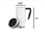 Travel Mug With Handle - Nurse All Night