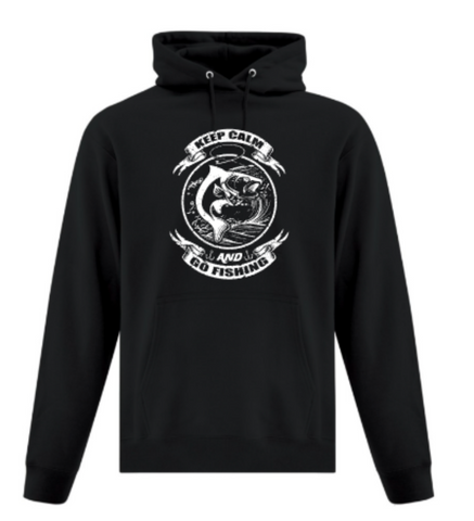 Keep Calm and Go Fishing Hoodie