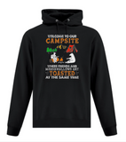 Welcome to our Campsite Hoodie