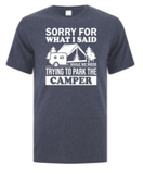 Sorry for what I Said while Trying to Park the Camper