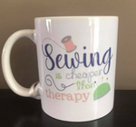 Sewing is Cheaper than Therapy
