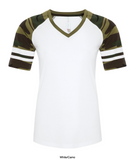 Custom Baseball Ladies T-Shirt