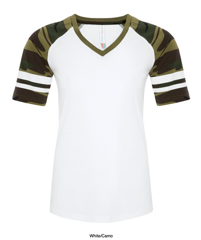 Custom Baseball Ladies T-Shirt