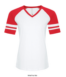 Custom Baseball Ladies T-Shirt