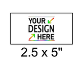 Rectangle Custom Stickers