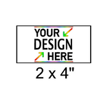 Rectangle Custom Stickers