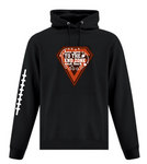 Love You to the End Zone and Back Football Unisex Hoodies